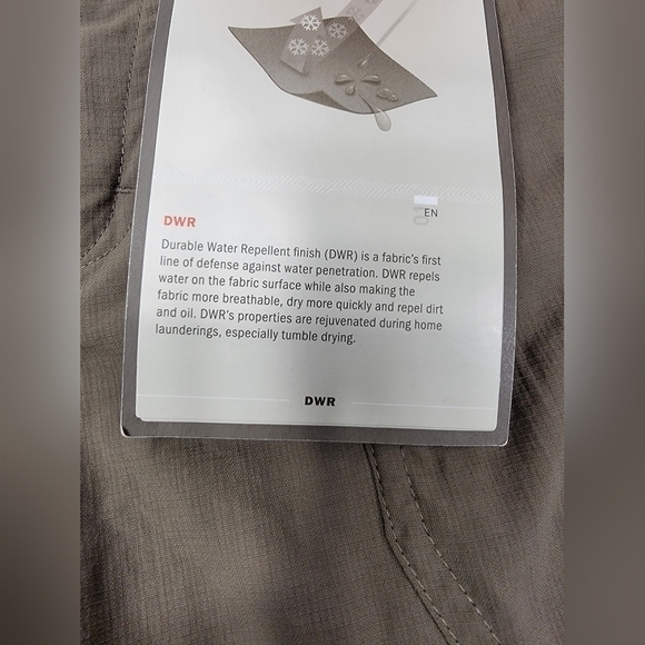 NEW The North Face Horizon Noble Capri Pant Women's Size 6 Weimaraner Brown NWT - Picture 11 of 12